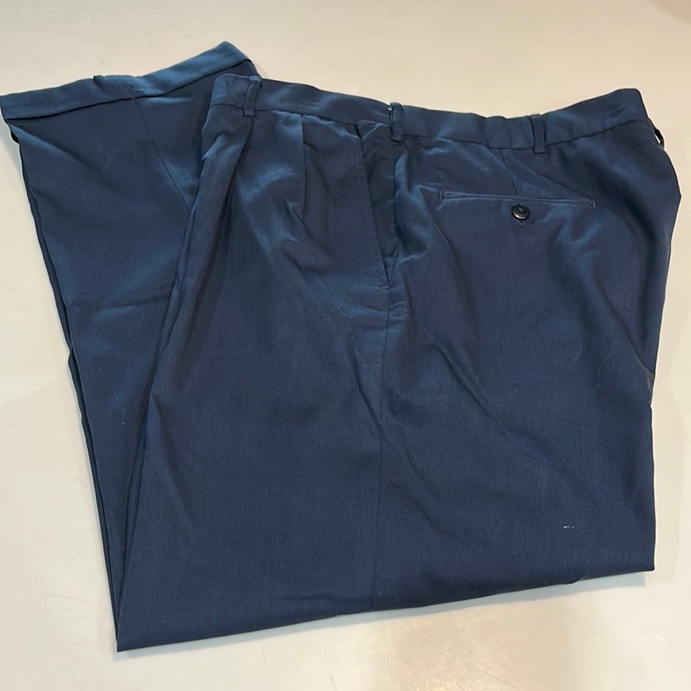 Haggar Navy Slacks 38/30